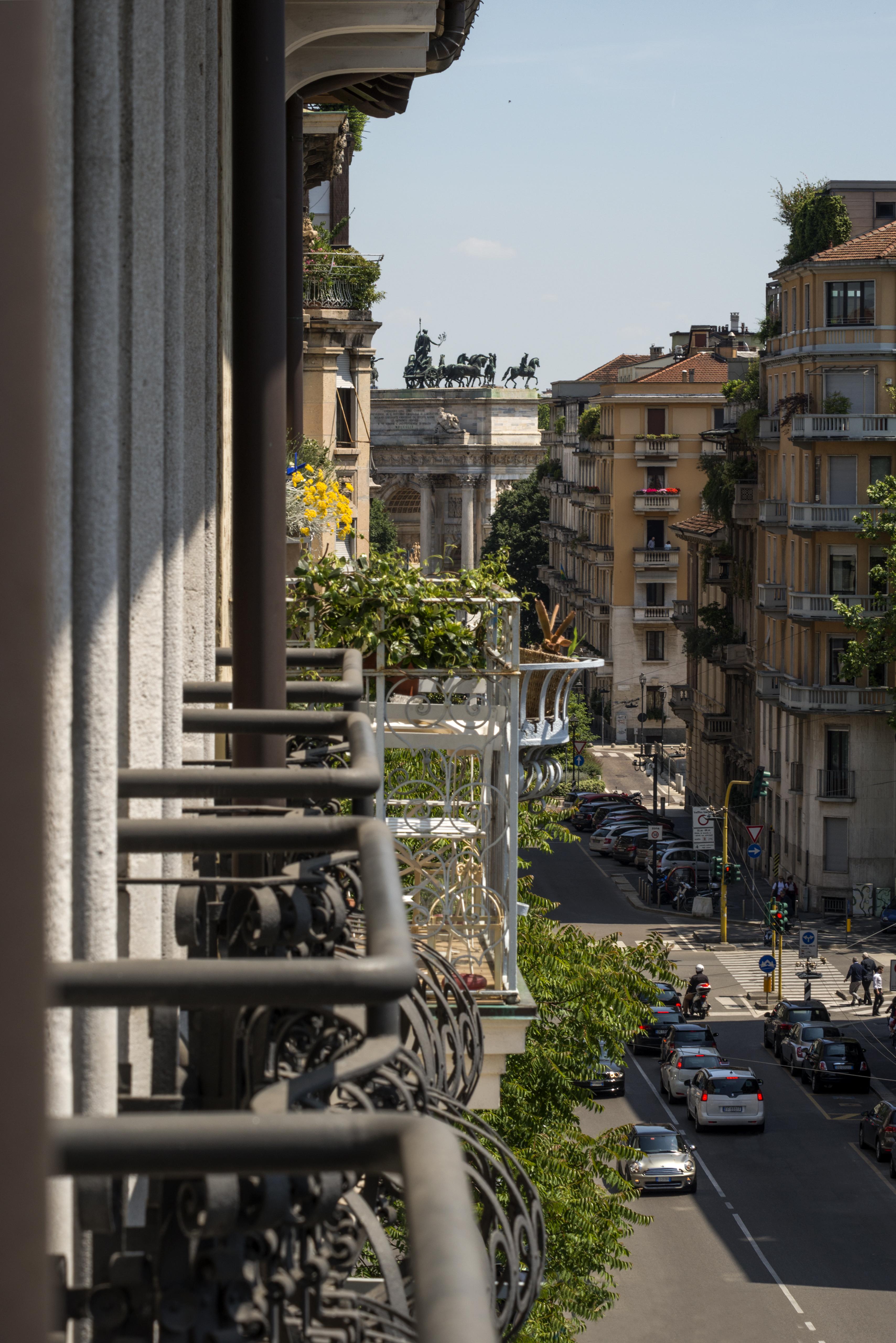Lancaster Hotel Milano Esterno foto